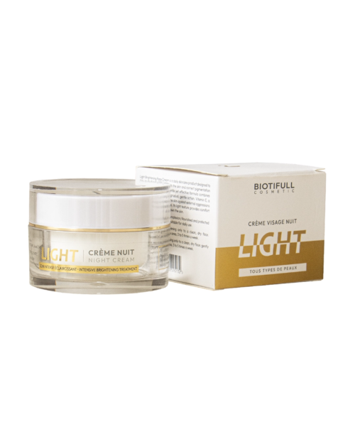 Crème visage nuit - LIGHT