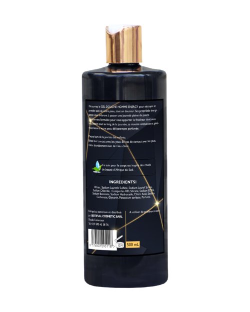 Gel Douche Energy - back