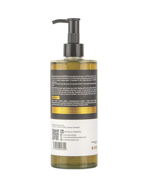 Gel Douche Fairness - back