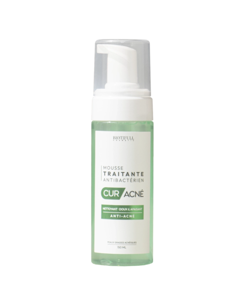 Mousse visage Cur-Acné