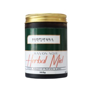 Savon noir Herbal Miel - front