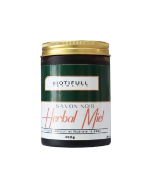 Savon noir Herbal Miel - front