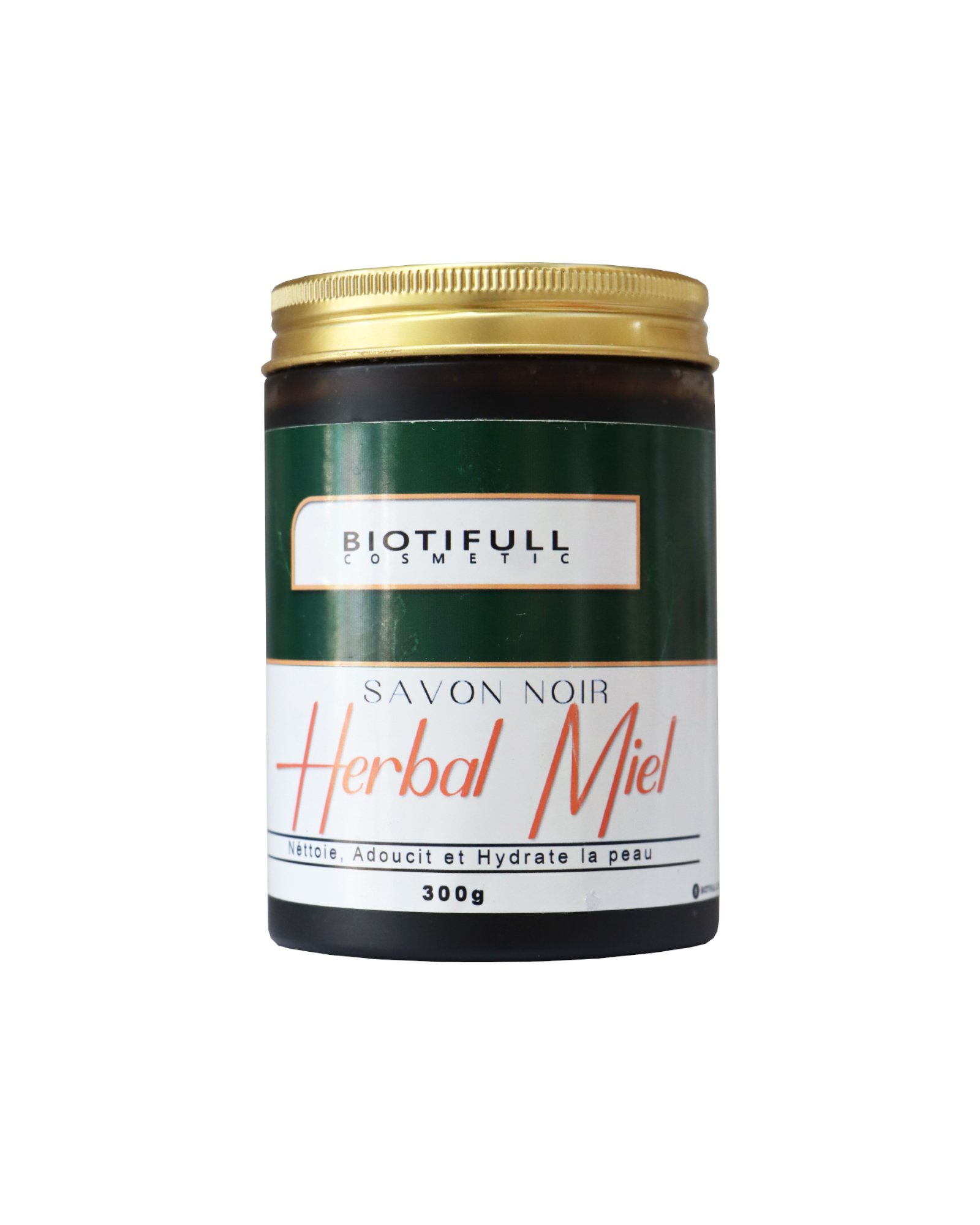 Savon noir Herbal Miel - front