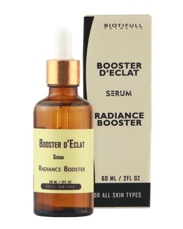 Serum Visage Booster d'éclat + carton - front