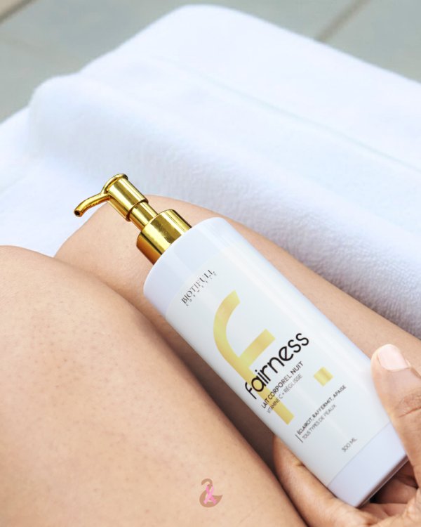 Shooting lait corporel nuit Shooting lait corporel nuit