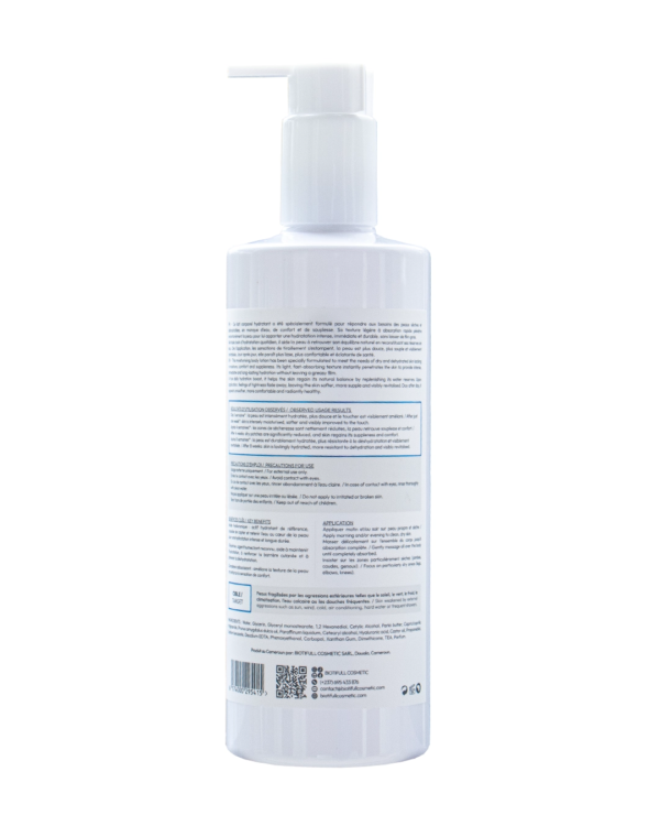 Lait Corporel Hydratant H1 - back
