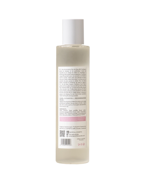 Eau de Jouvence : Eau de rose - Panthénol